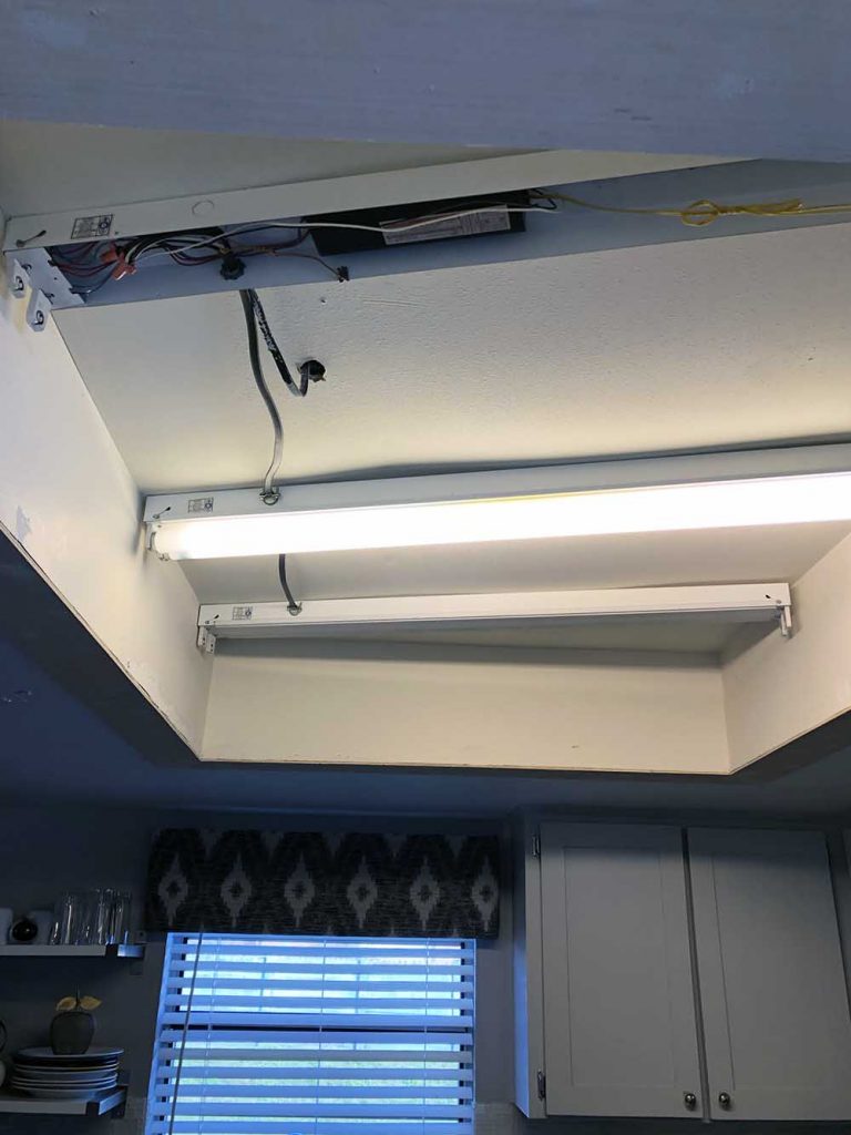 Replacing Fluorescent Light Boxes in Your Kitchen My Design Rules Replacing Fluorescent Light Boxes in Your Kitchen My Design Rules